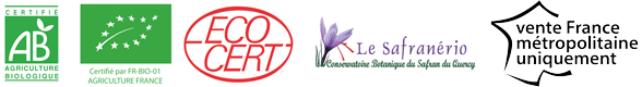 BIO EUROFEUILLE ECOCERT - CERTIFIE PAR LE SAFRANERIO - VENTE EN FRANCE METROPOLITAINE UNIQUEMENT